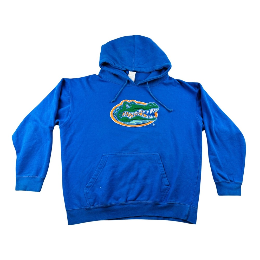 Viatran Florida Gators Hoodie Men XL Blue NCAA Pullover Long Sleeve College Prep